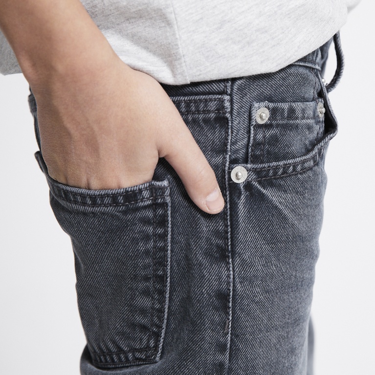 Relaxed straight jeans "Seattle star" Grey